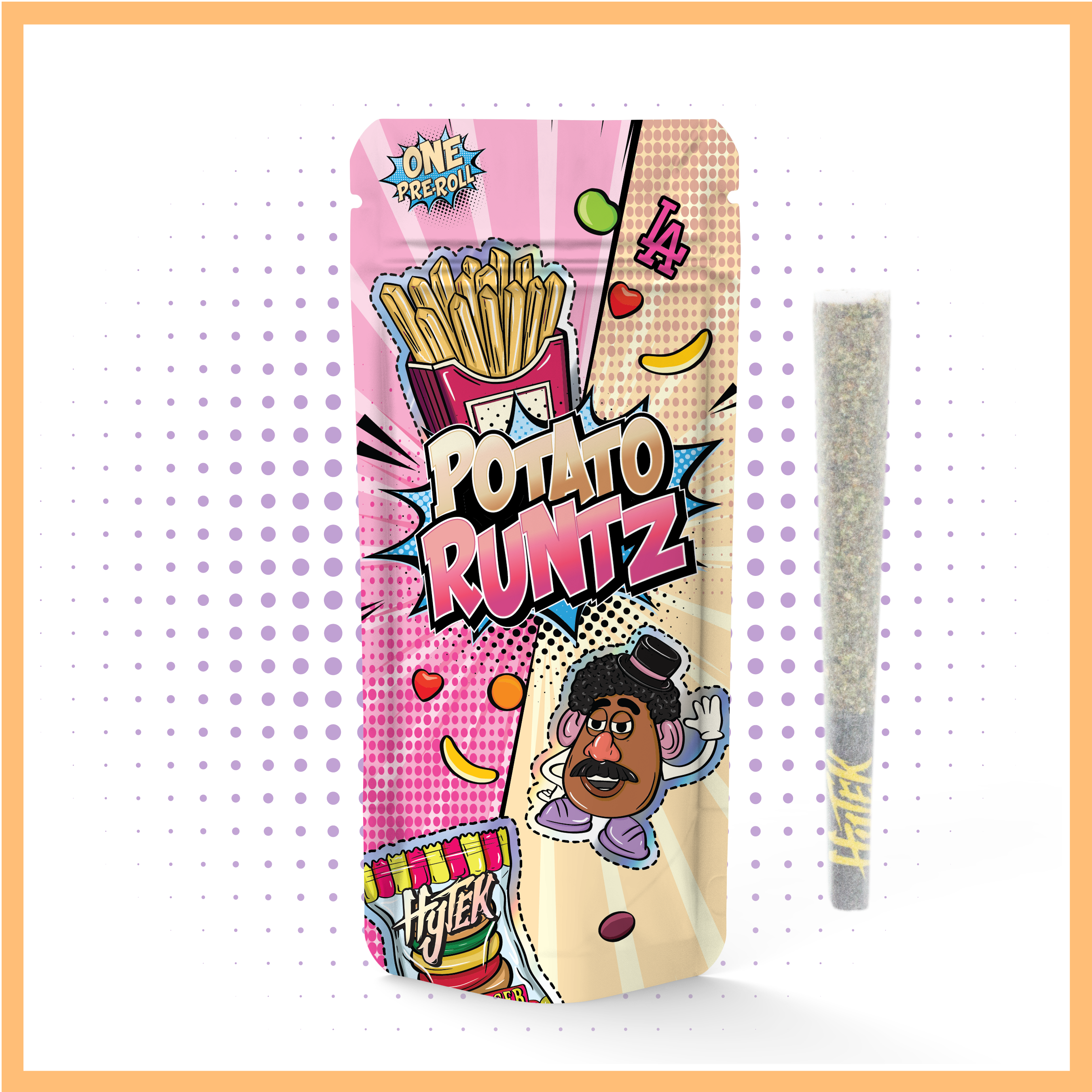 Photograph of product: HYTEK | POTATO RUNTZ | 1g PREROLL