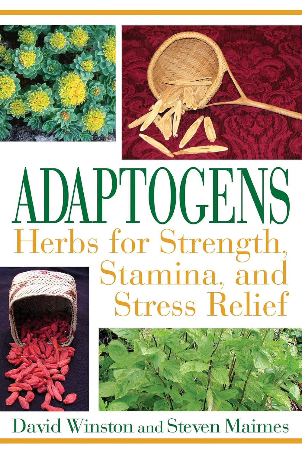 Photograph of product: Adaptogens: Herbs for Strength, Stamina, and Stress Relief