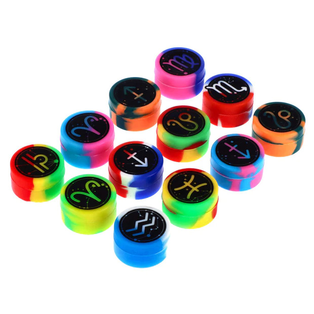 Photograph of product: Zodiac Silicone Storage Jar