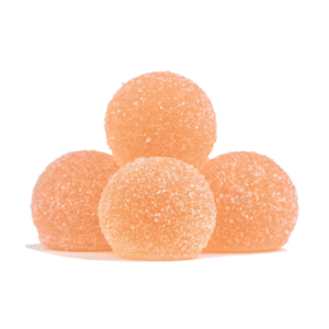 Photograph of product: Gron - 2:1:1 TH-oui:CBC:CBG Tangelo Pearls - 1.2oz