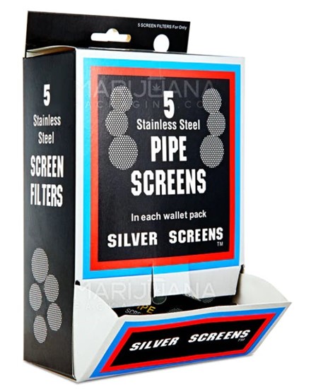 Photograph of product: Metal Pipe Screens | 5 Pk