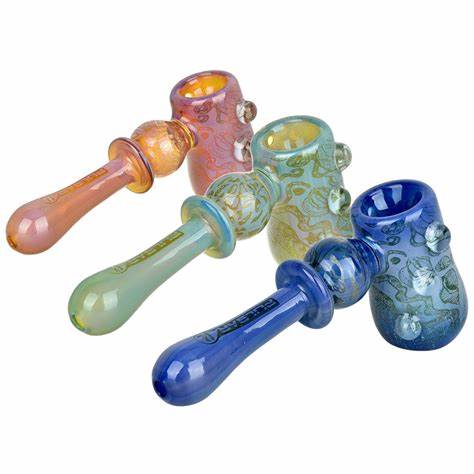 Photograph of product: Pulsar  Print Glass Hammer Bubbler