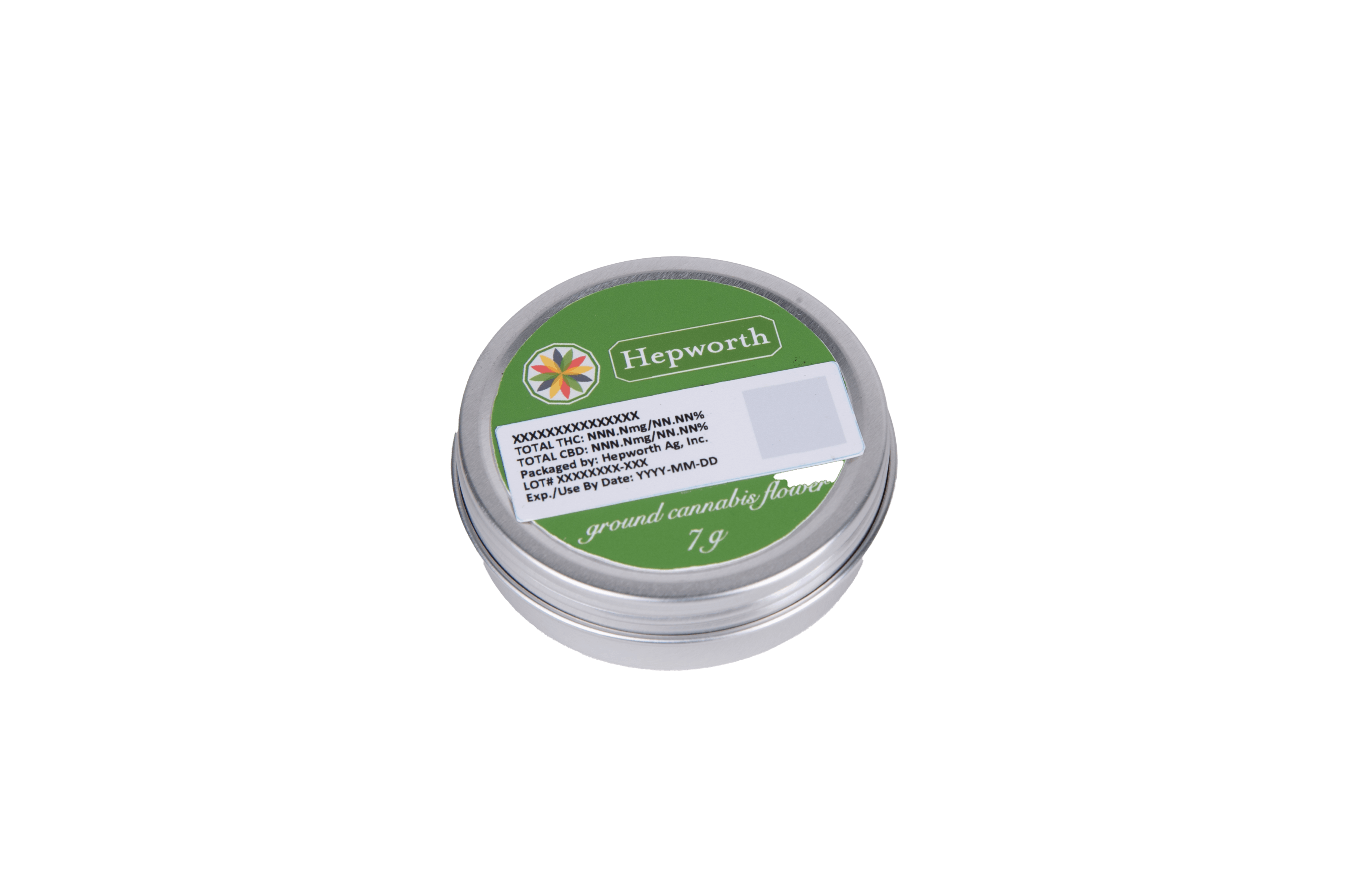 Photograph of product: Hepworth | Ground Flower | Oui'd-Hybrid | Zkittlez x Oreoz - 7g
