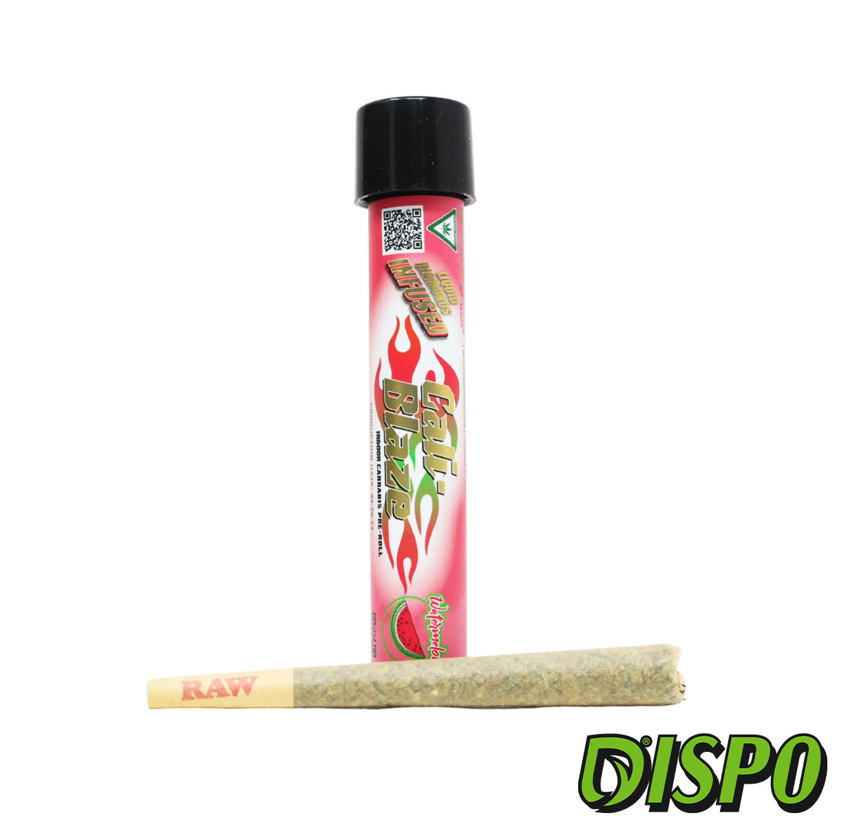 Photograph of product: Cali Blaze - Watermelon 1.2G Infused Joint