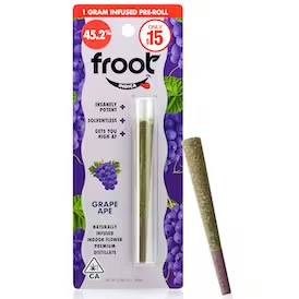 Photograph of product: Froot - Grape Ape - Infused Preroll