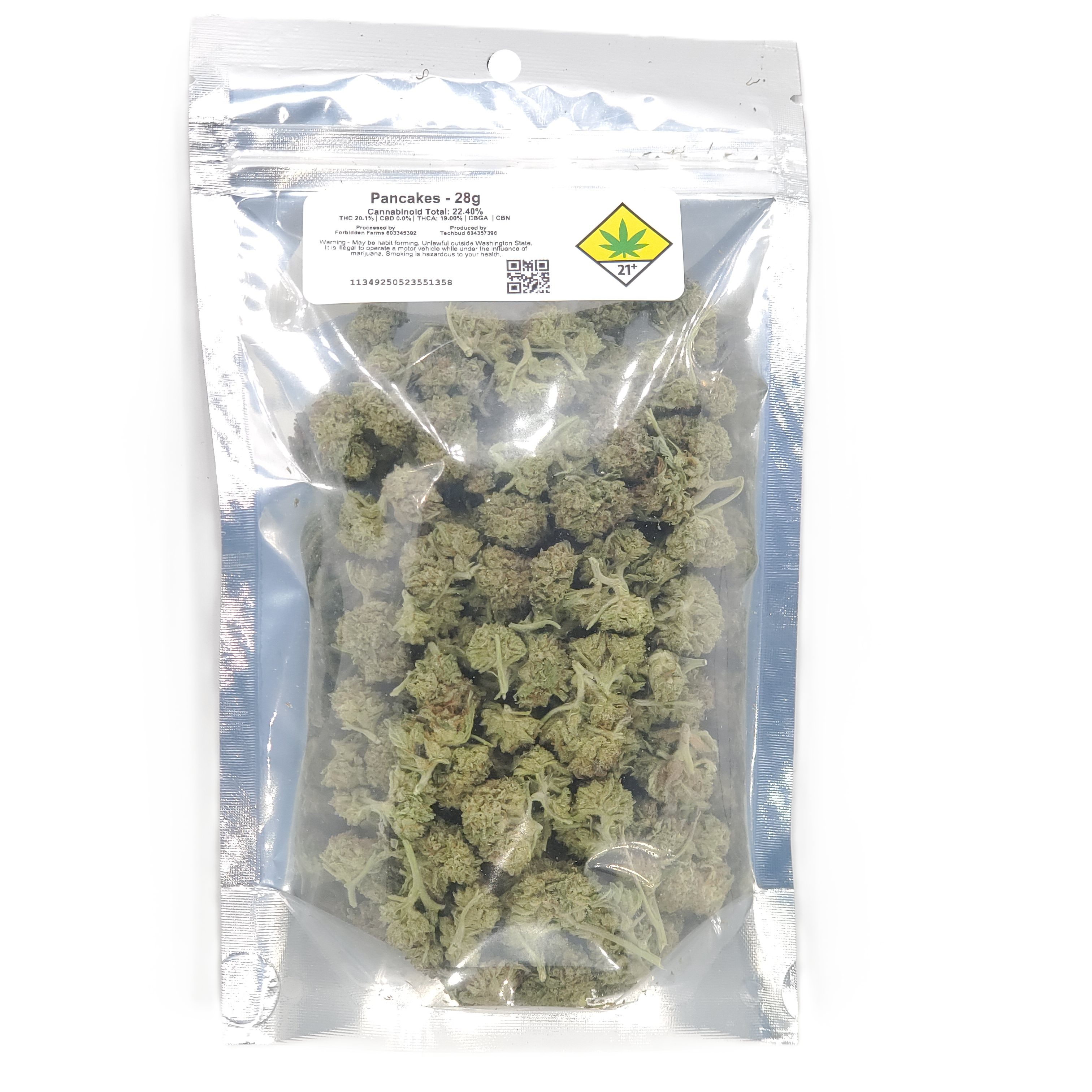 Photograph of product: Cheap Ounce Pancakes 28g