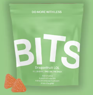 Photograph of product: 1:1 TH-oui:CBC Dragonfruit Troches | 5mg/20pk (100mg)