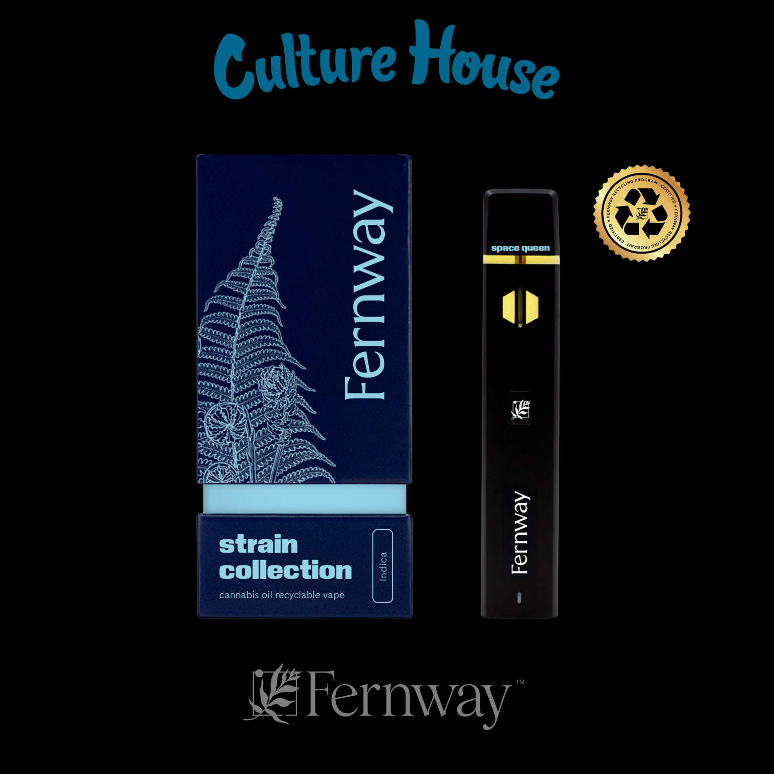 Photograph of product: Fernway | Space Queen | Disposable