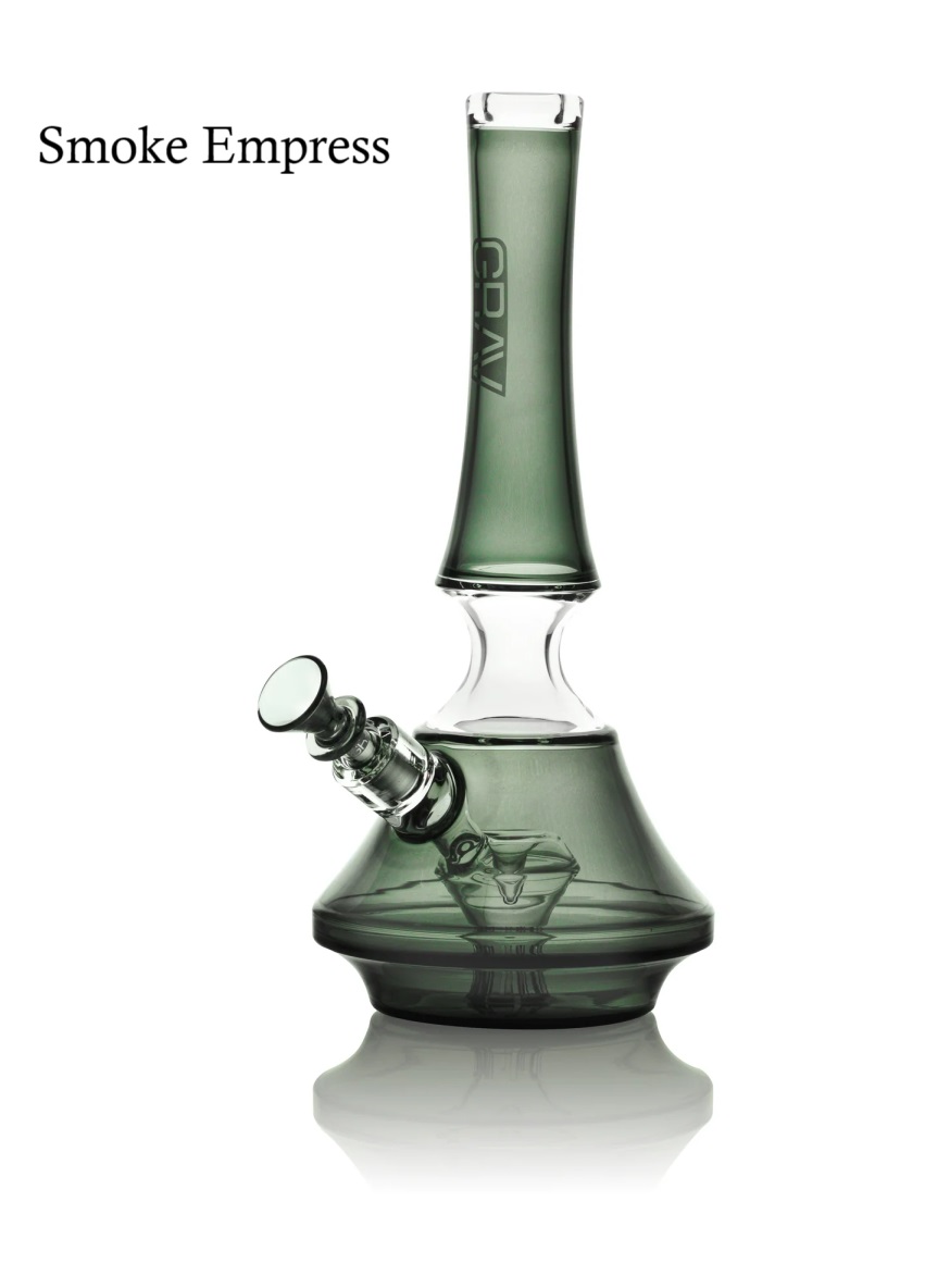 Photograph of product: Grav | Smoke Empress Glass Bong- Smoke $220