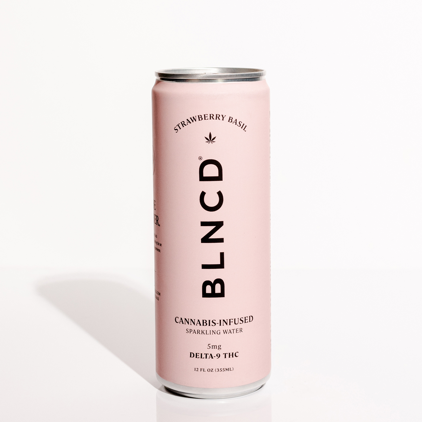 Photograph of product: BLNCD - 5mg TH-oui Sparkling Water - Strawberry Basil