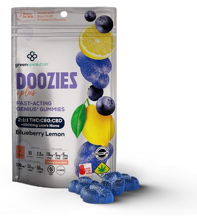 Photograph of product: Blueberry Lemon CBG 2:1:1 | 10pk