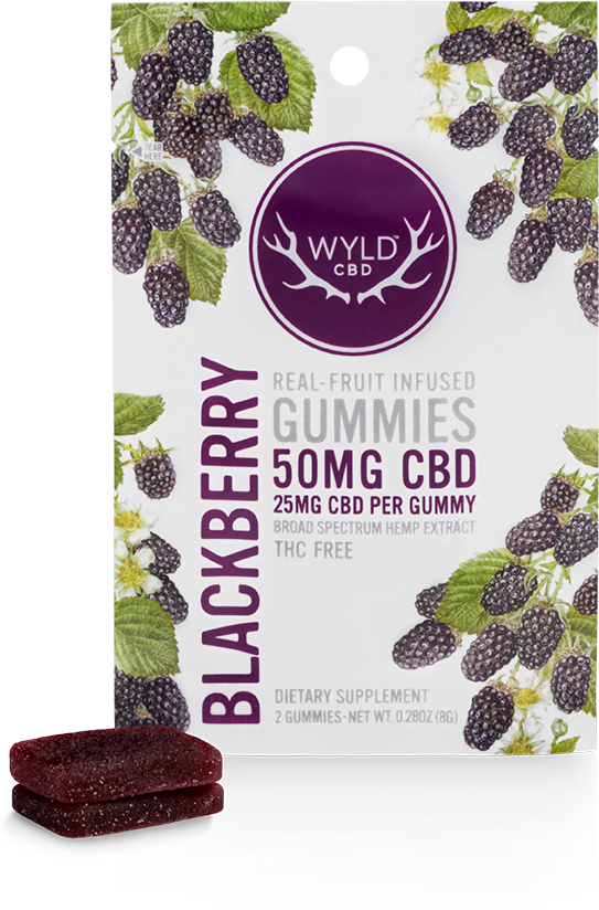 Photograph of product: Blackberry Gummies