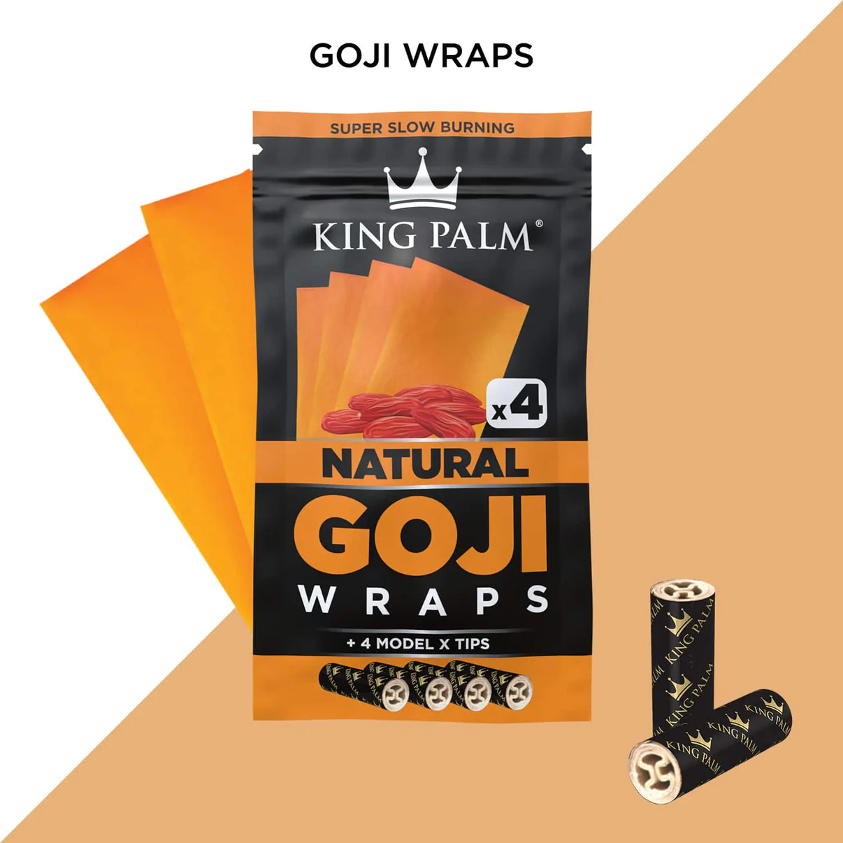 Photograph of product: Goji Wraps Natural