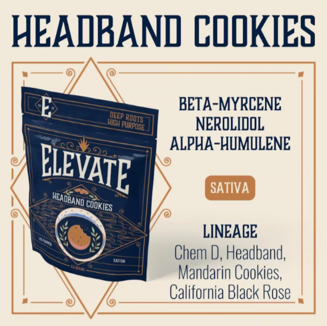 Photograph of product: Headband Cookies | 3.5g