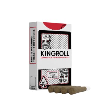 Photograph of product: Blue Lobster x Apple & Bananas 4pk Infused Preroll - 