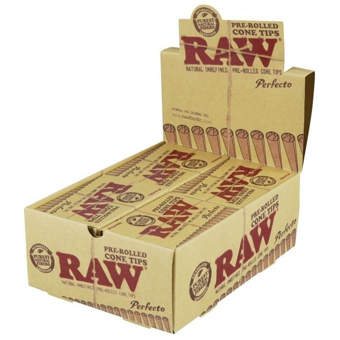 Photograph of product: #034 Prerolled Cone Tips 20pc