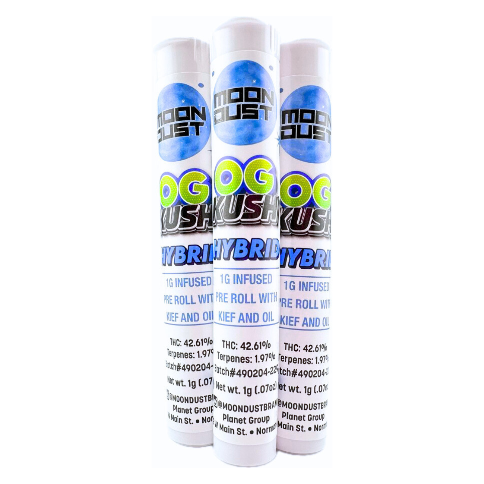Photograph of product: PRE ROLL MD OG KUSH INFUSED