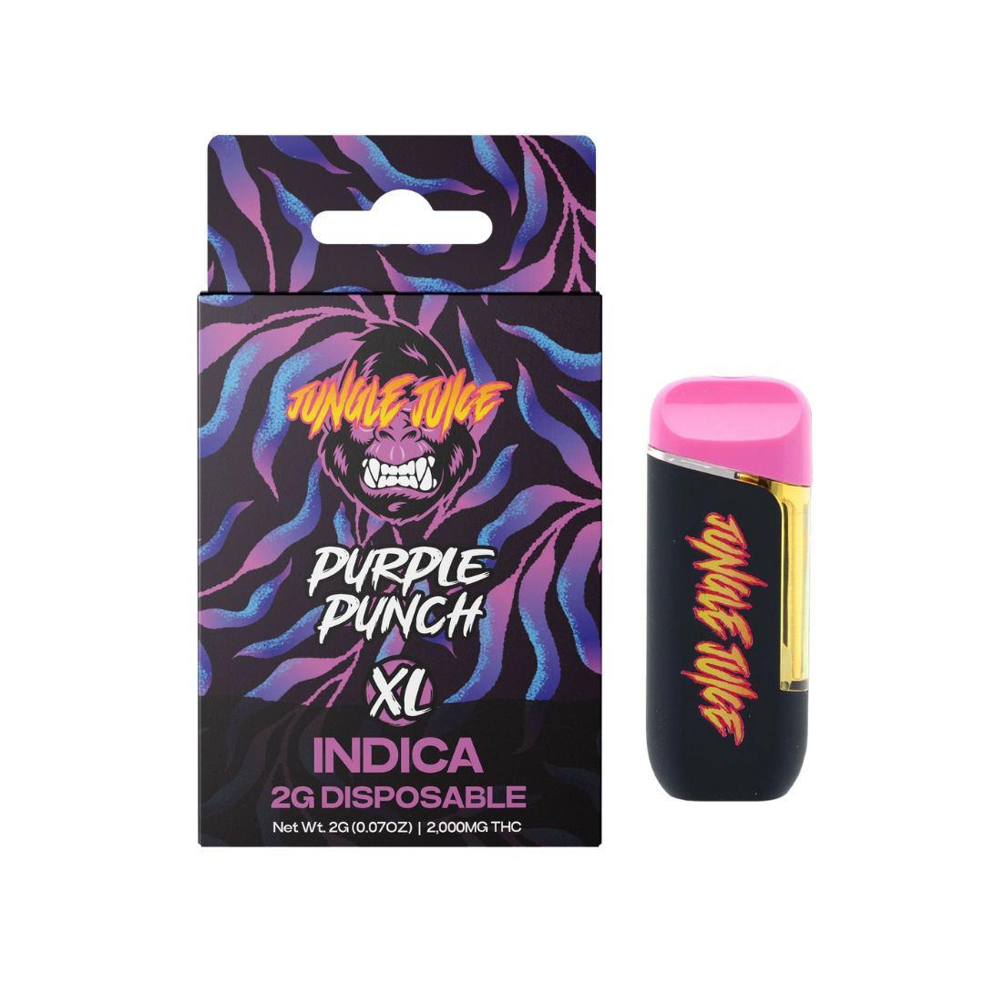 Photograph of product: Jungle Juice | Purple Punch Disposable Vape | 2g