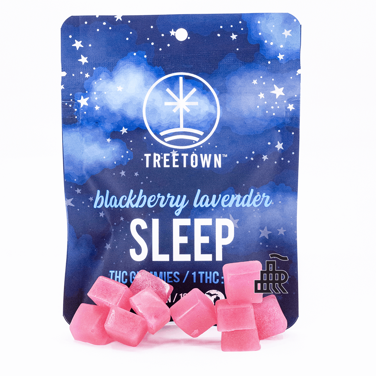 Photograph of product: Blackberry Lavender | Sleep | 1:1 Thc:Cbn | 5pc