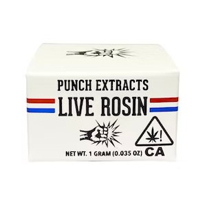 Photograph of product: PUNCH HONEY HORIZON 1G LIVE ROSIN TIER 3