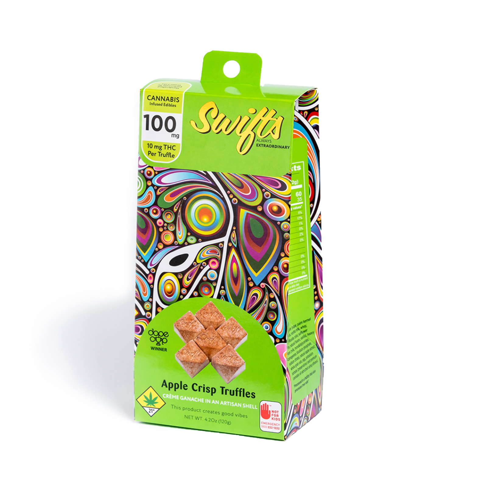 Photograph of product: Apple Crisp Hybrid Truffles | 100mg