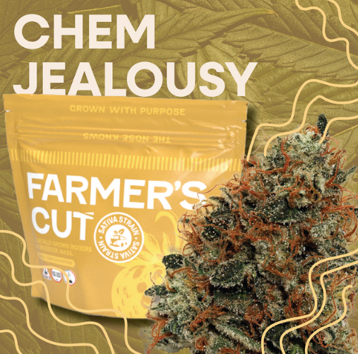 Photograph of product: Chem Jealousy Strain | Flower - 3.5g - Levitate