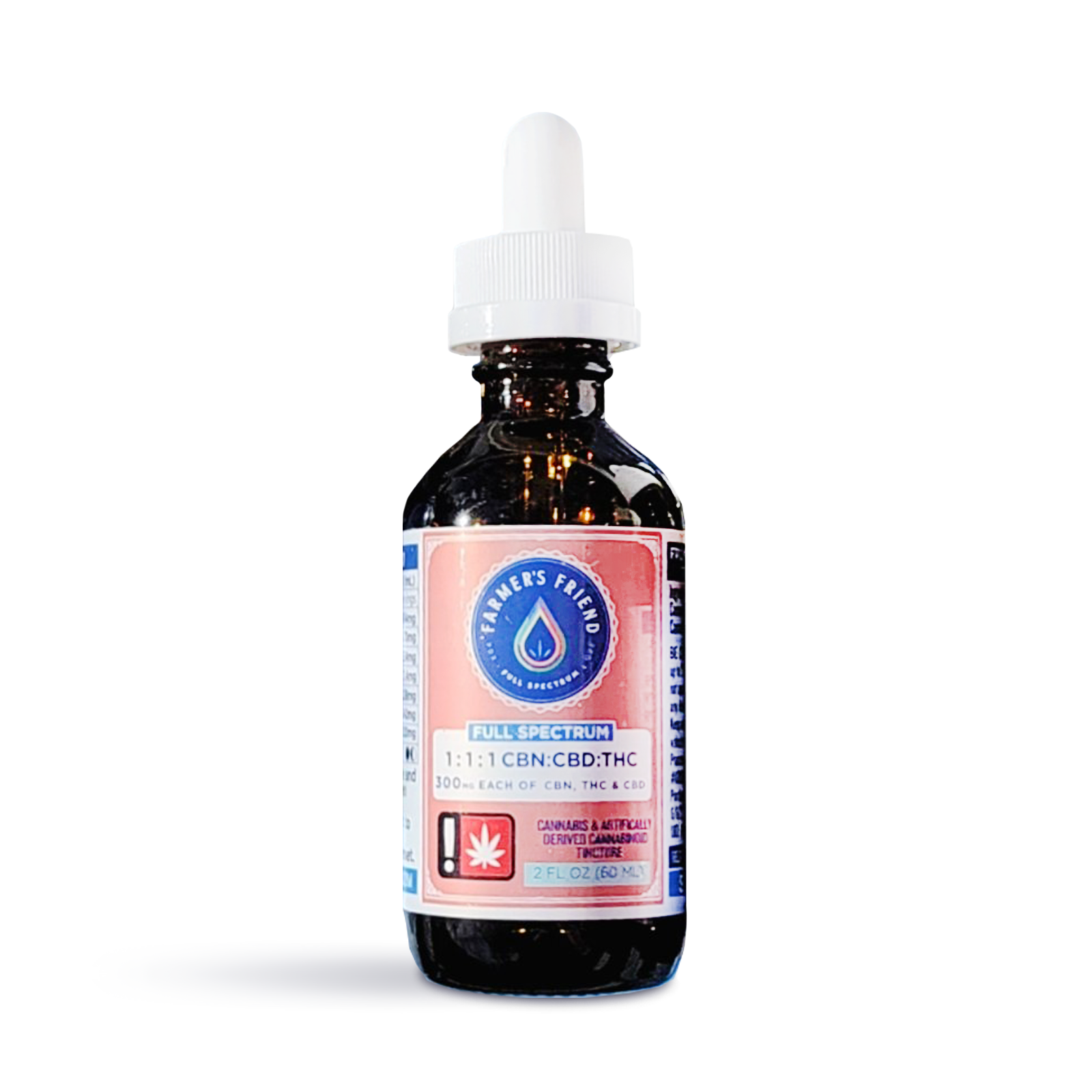 Photograph of product: 1:1:1 CBN/CBD/TH-oui Tincture - 2oz