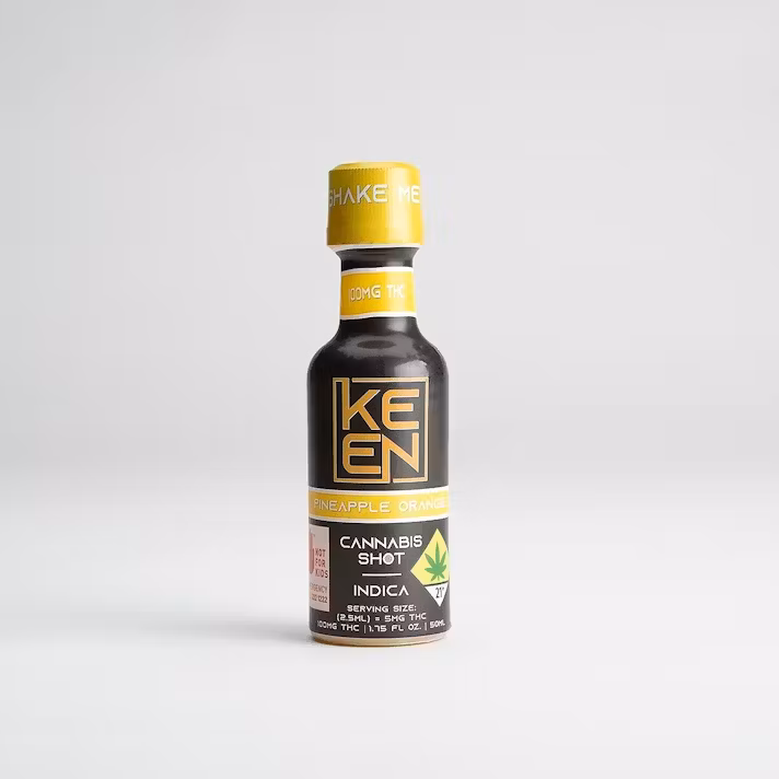 Photograph of product: Pineapple Orange 100mg Oui'd