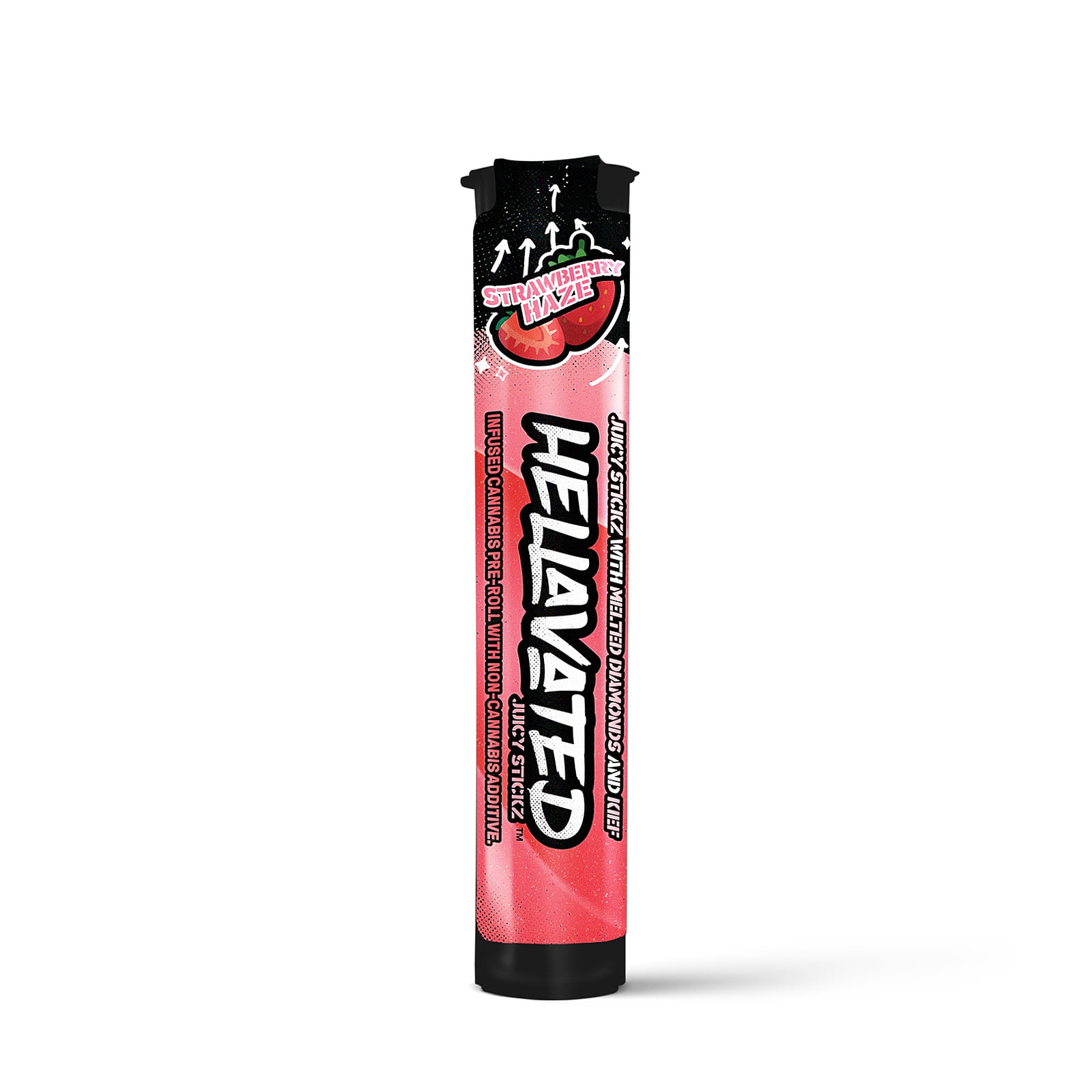 Photograph of product: Infused Joint - .75g Hellavated Flavored - Strawberry Haze - GREEN LEAF SPECIAL