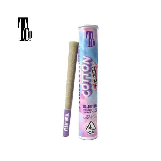 Photograph of product: COTTON CENSORED 1G PREROLL
