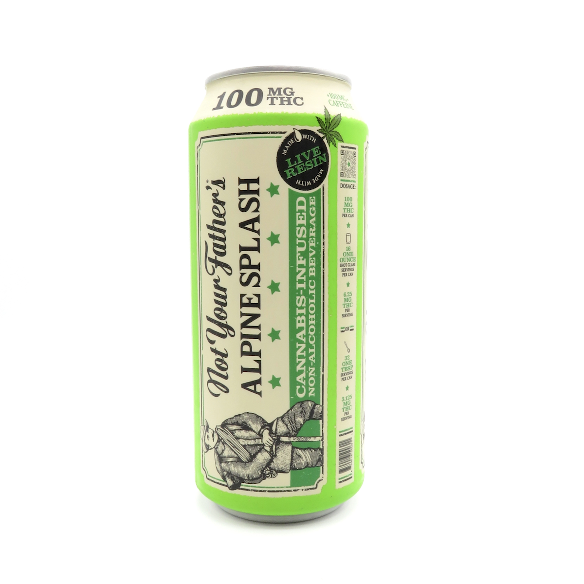 Photograph of product: 100mg Alpine Splash (Hybrid) - Live Resin with 100mg Caffeine $11