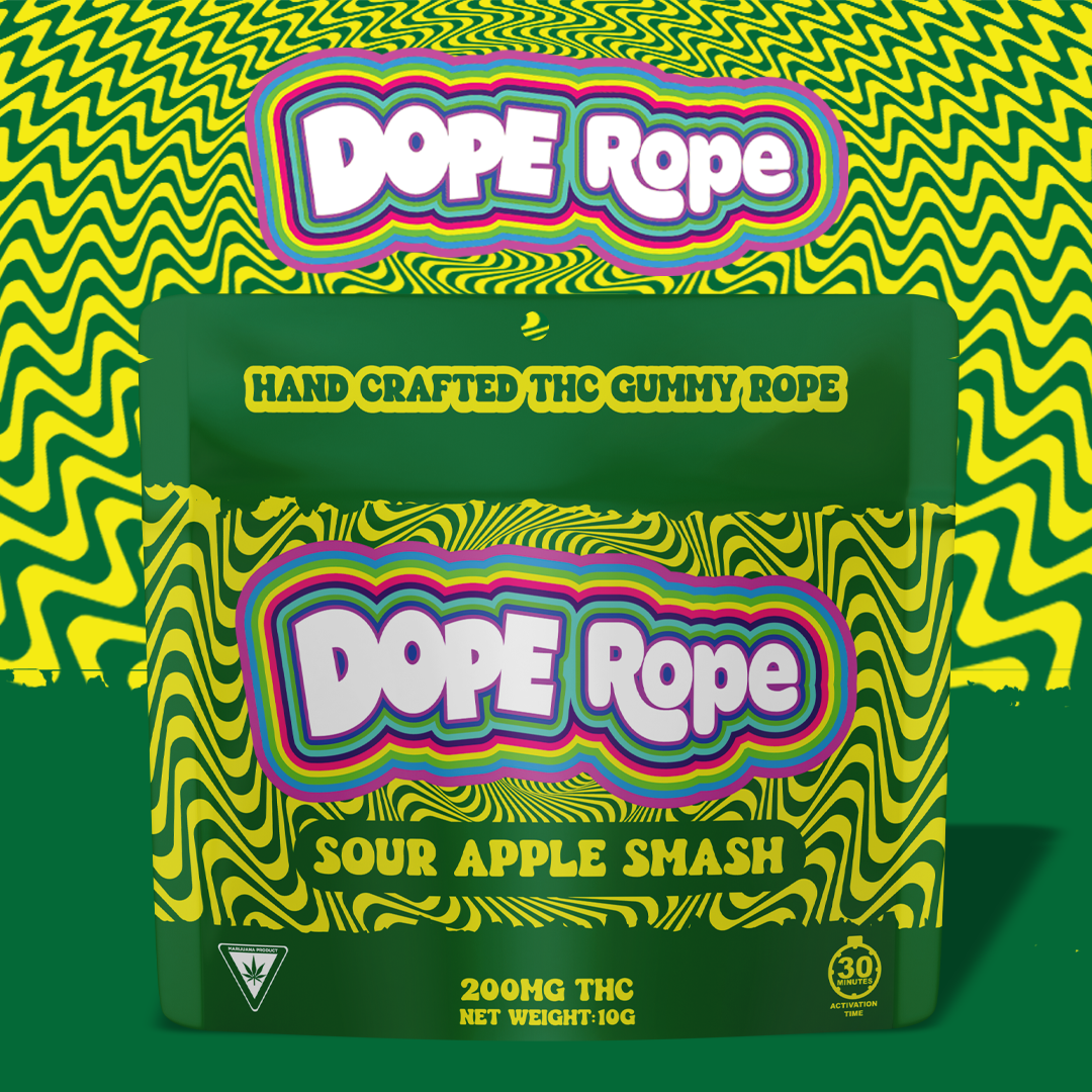 Photograph of product: Sour Apple Smash Gummies