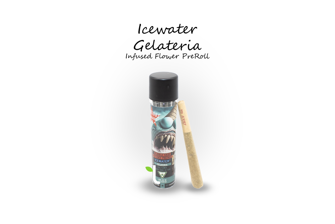 Photograph of product: Glorious Oui'd Co. | Gelateria Icewater au chocolat Infused Pre-Roll