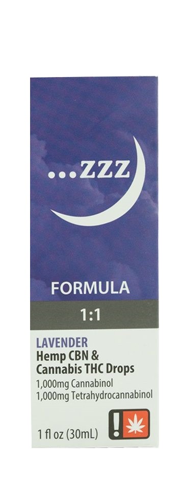 Photograph of product: Zzz... Tincture | Lavender | (TH-oui:CBN Hemp Derived)