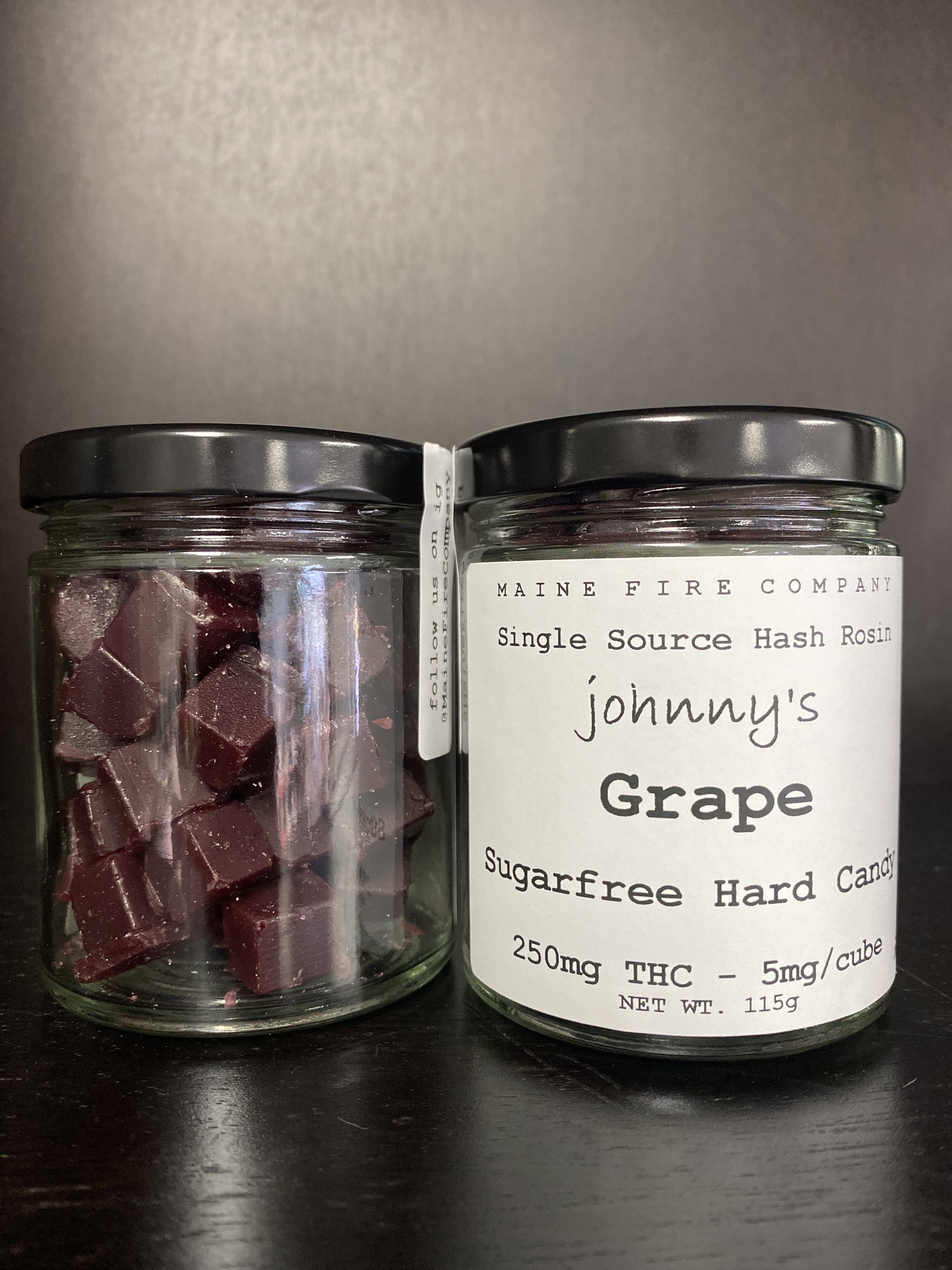 Photograph of product: au chocolat Rosin Hard Candies- Blueberry Lemonade (50pk X 5mg)