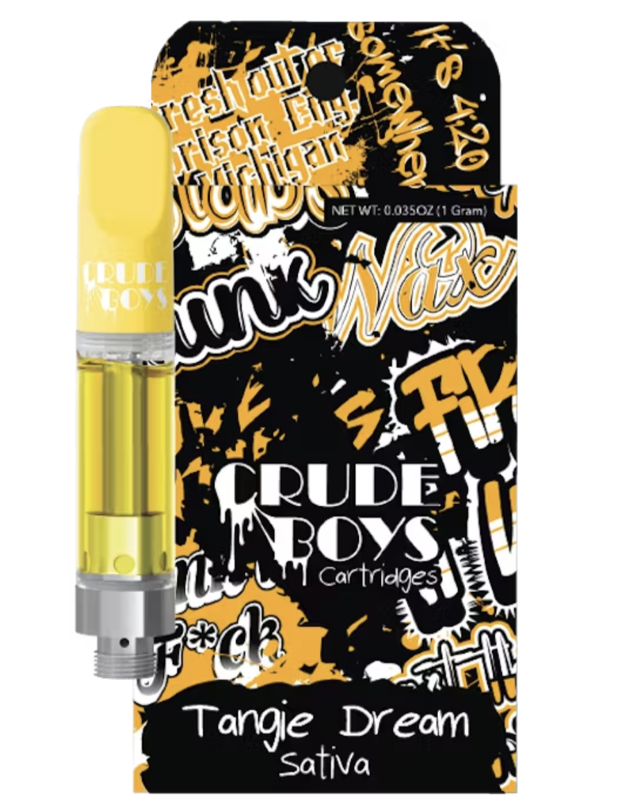 Photograph of product: Crude Boys Tangie Dream Distillate Cartridge