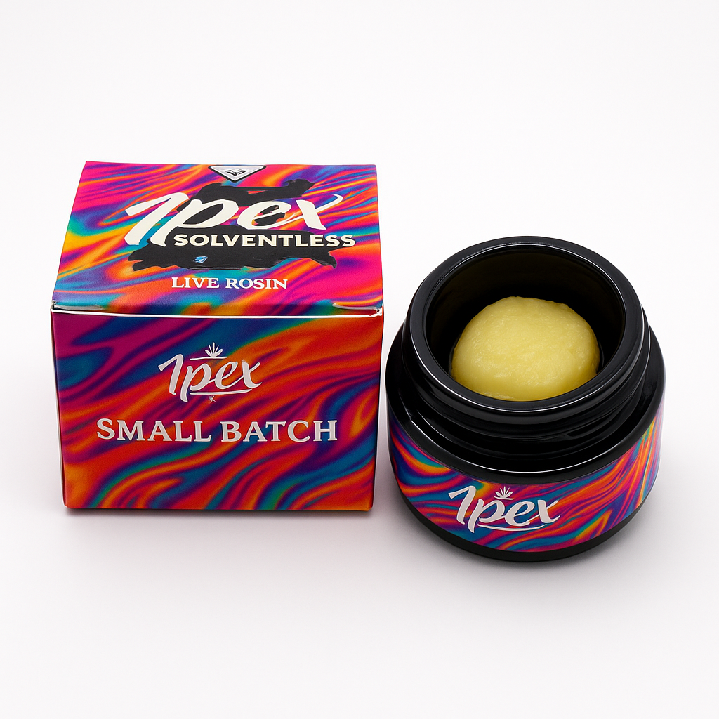 Photograph of product: Apex Solventless - Grape Guava Live Rosin - 1g