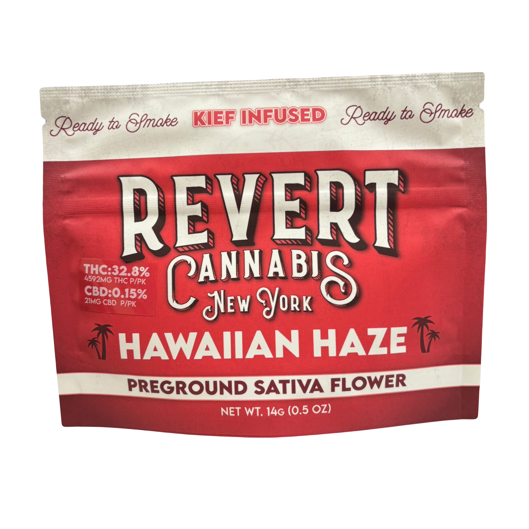 Photograph of product: Hawaiian Haze - 14g Pre-Ground Kief Infused Flower
