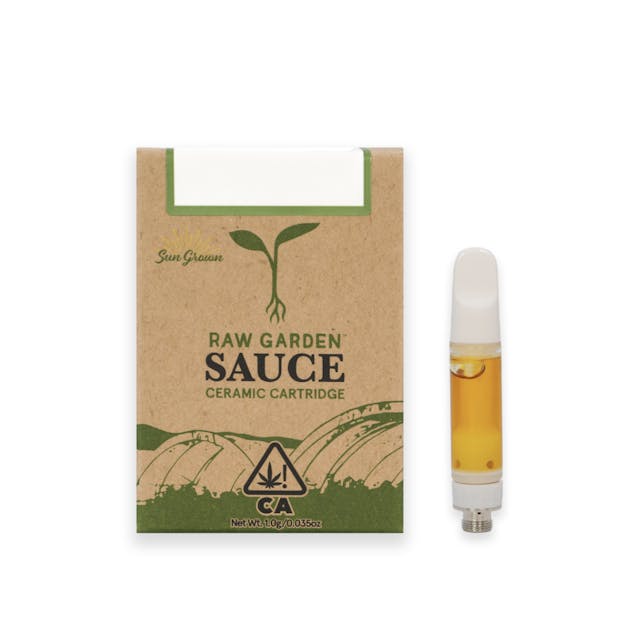 Photograph of product: Sunset Daiquiri Sauce Vape Cartridge 1g - Sales Floor