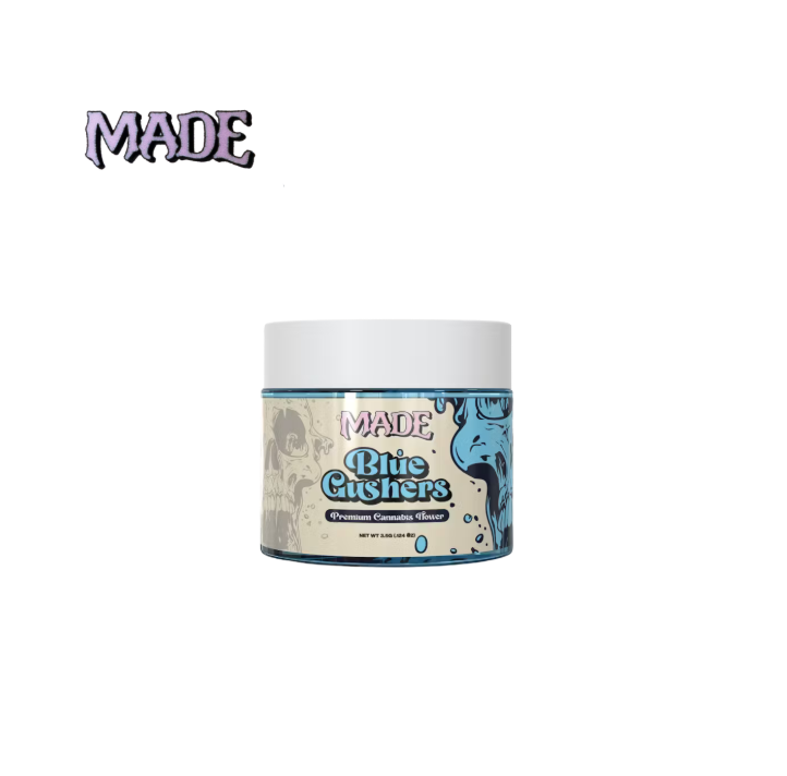 Photograph of product: BLUE GUSHERS 3.5G