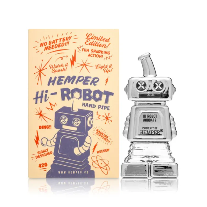 Photograph of product: Hemper Classic Robot Hand Pipe