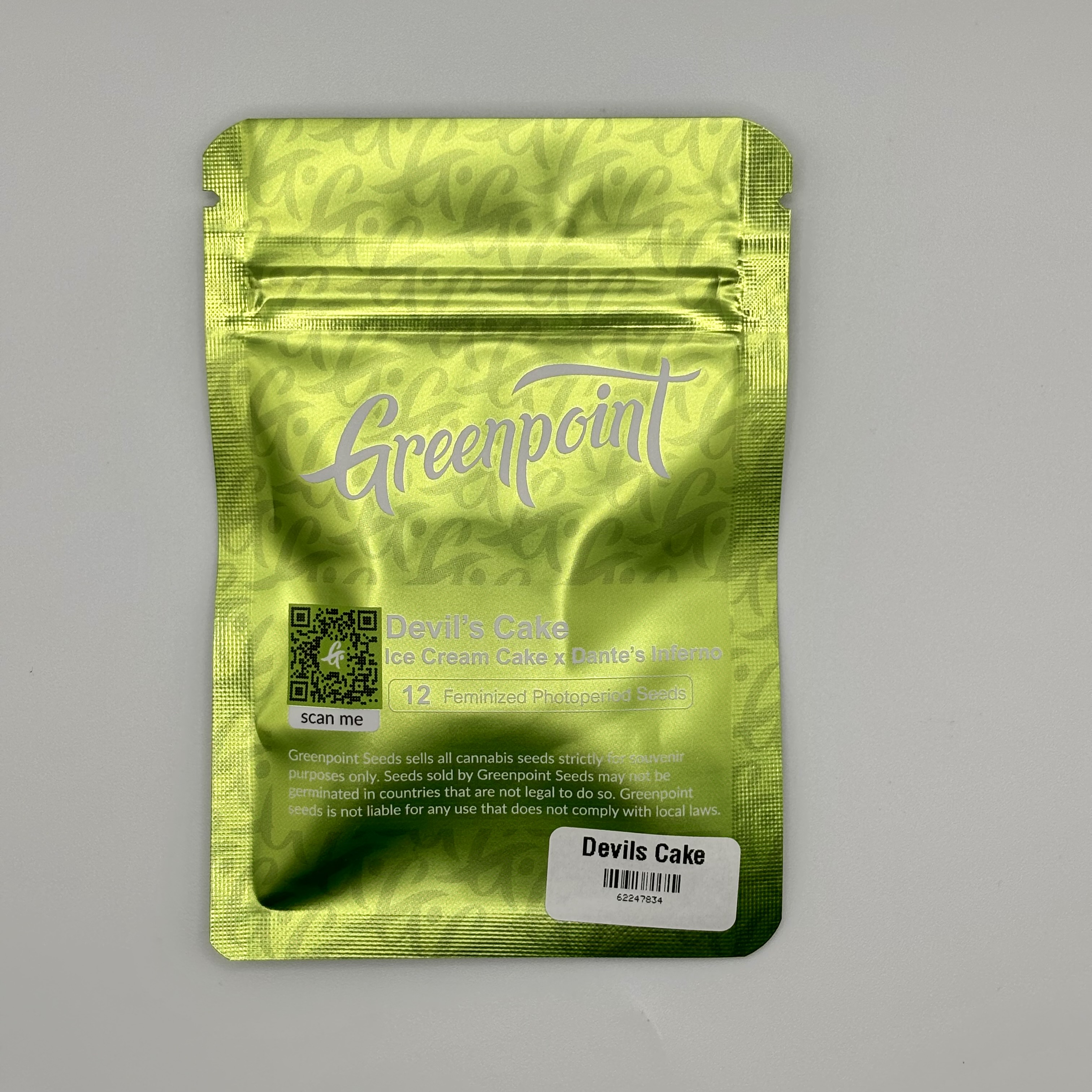 Photograph of Product: Greenpoint Seeds | Devil's Cake | 12 Feminized Seeds
