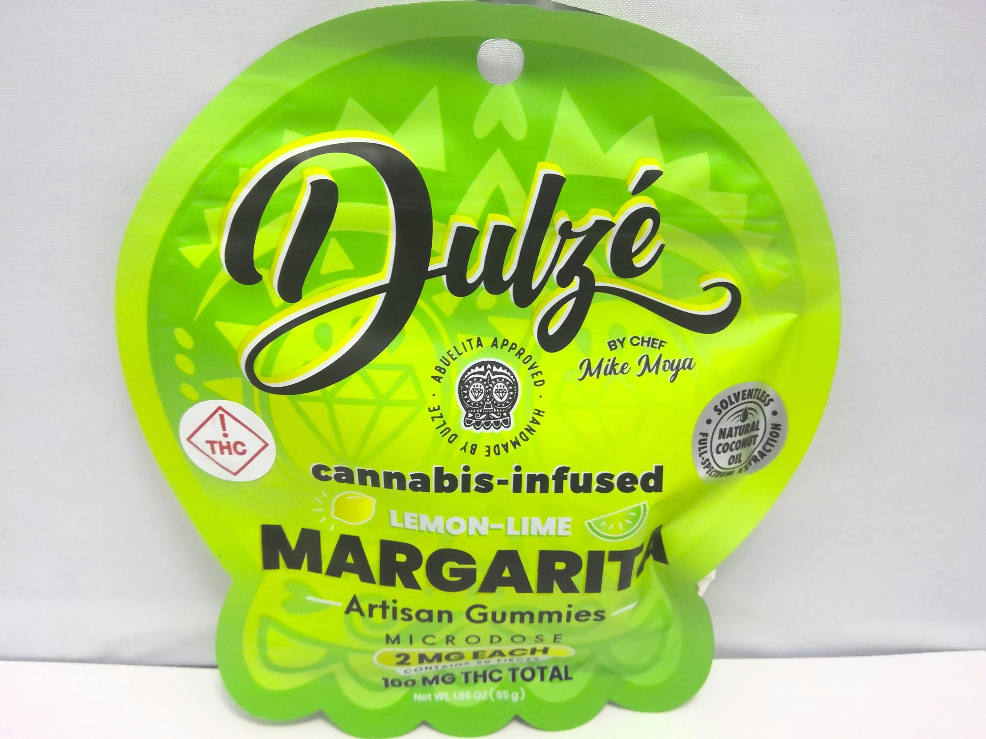 Photograph of product: Lemon Lime Margarita Artisan Microdose Gummies
