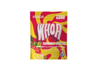Photograph of product: WHOA - 100mg Strawberry Lemonade Single Gummy