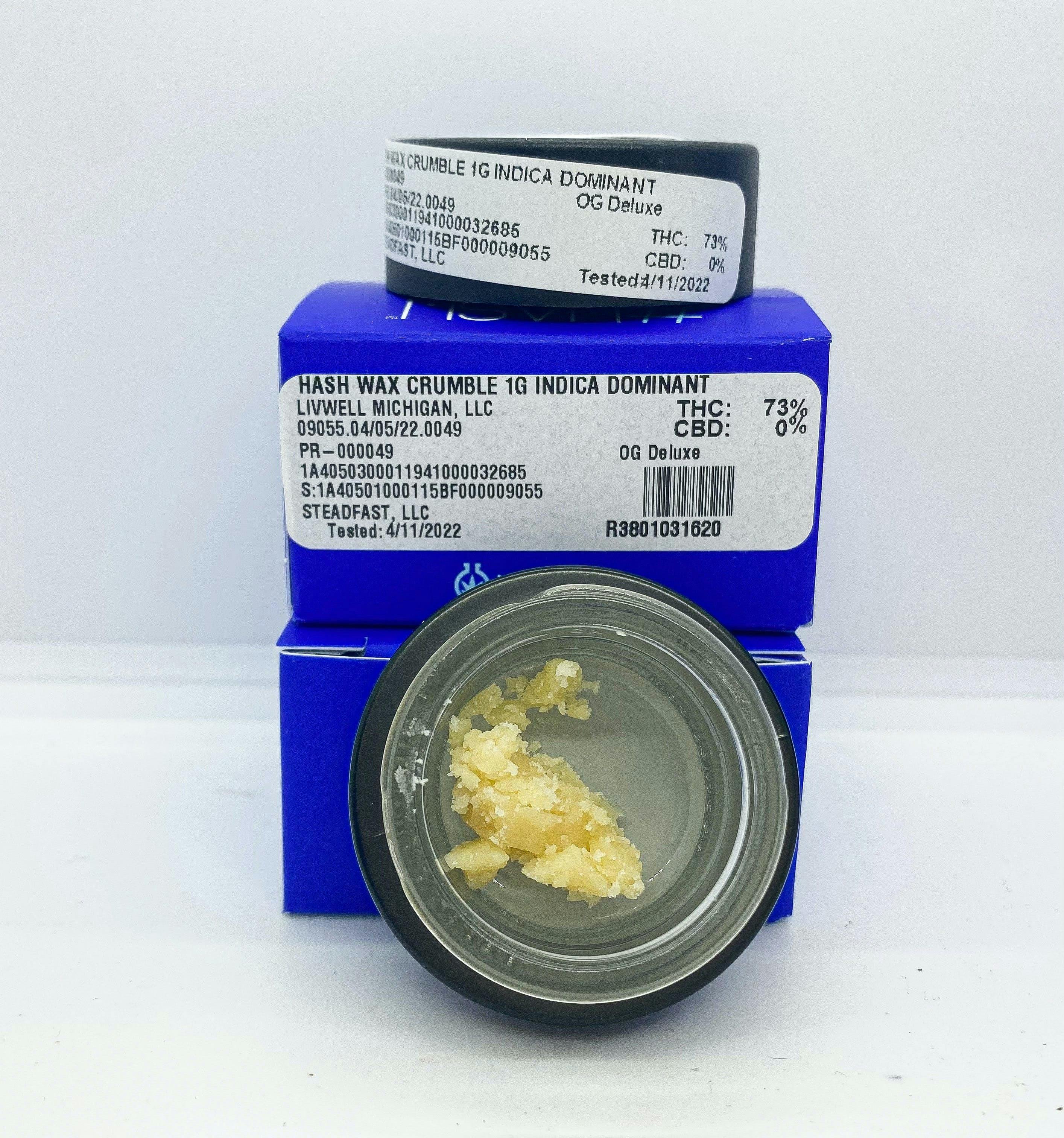Photograph of product: #au chocolat Wax 1g Lemon Cake