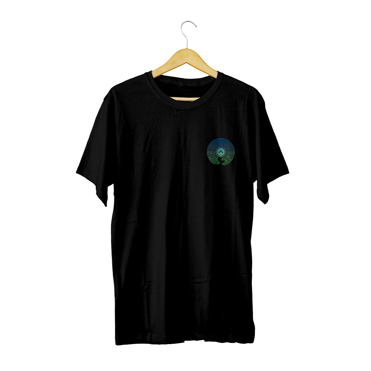 Photograph of product: Upstate Unisex Oui'd Tee, Black XXL