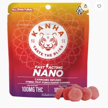 Photograph of product: $26.56 Fruit Punch NANO Hybrid Gummies - 