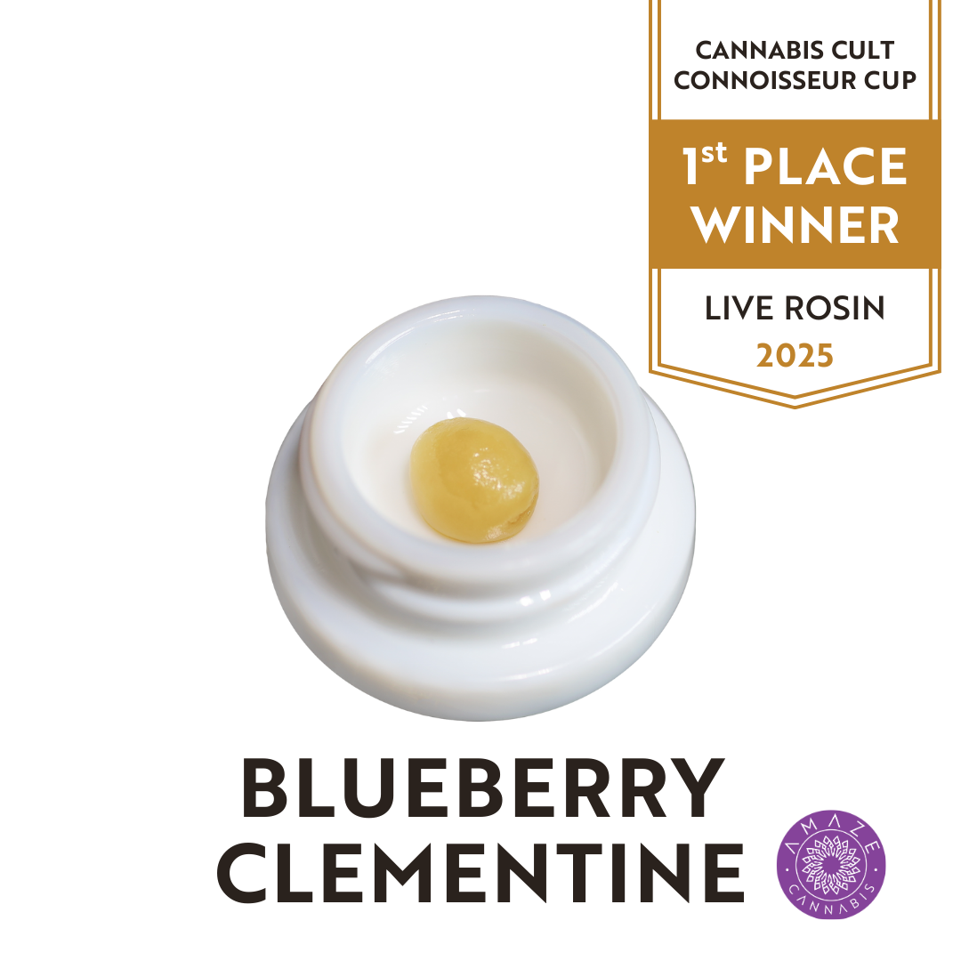 Photograph of product: Blueberry Clementine | Live Rosin