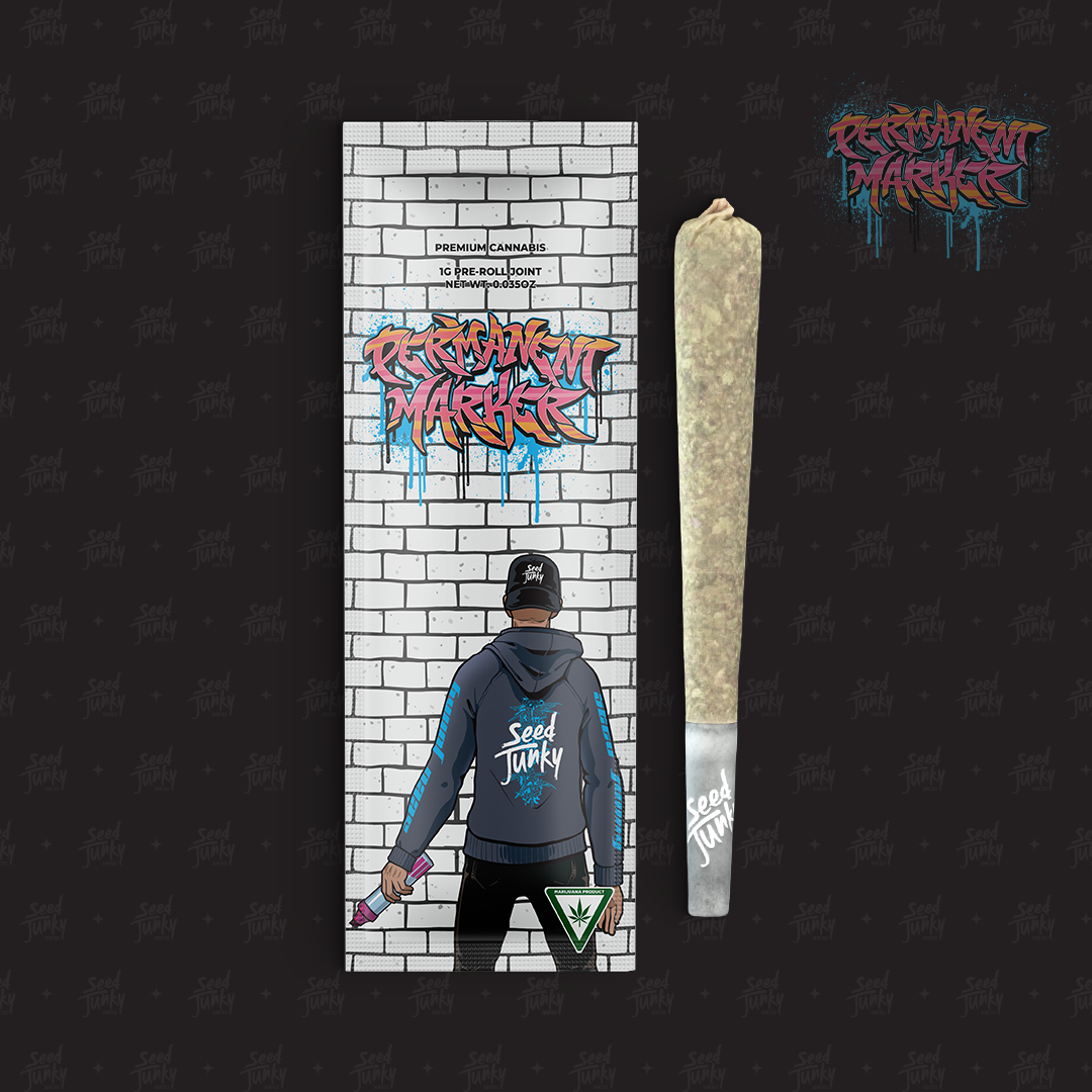 Photograph of product: Seed Junky Pre-Roll | Permanent Marker