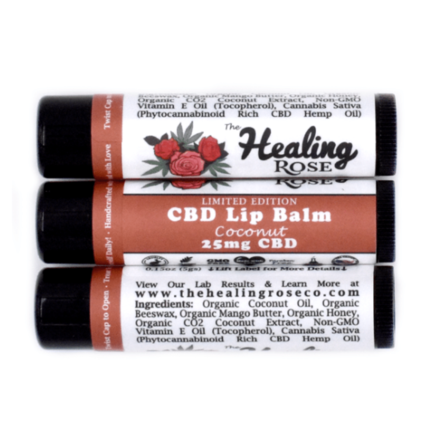 Photograph of product: CBD Lip Balm | Coconut